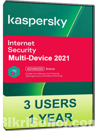 Kaspersky Genuine Internet Security Latest Version- 3 Users